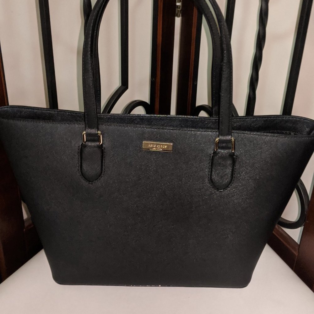 Kate Spade Small Laurel Way Leather Black NW - Picture 6 of 8